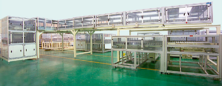 CF 整廠玻璃面板傳送設備整合系統